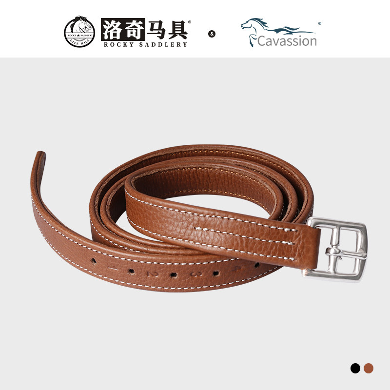 Caavassion Inner Lining Soft Bull Leather Pedaling With Saddle Accessories Stirrup With Equestrian Items Lochimar 8215005-Taobao