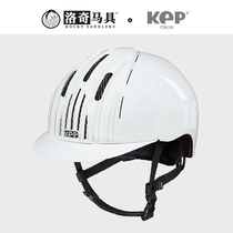 Italian KEP equestrian helmet horse hat horse helmet riding equipment white Lodge harness 8101311