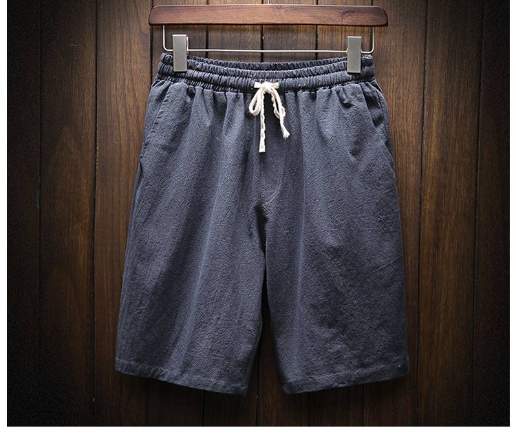 Bộ đồ thể thao cotton mùa hè cho nam trung niên nam trung niên trở lên cỡ lớn tay ngắn quần short nam - Bộ đồ áo nam đẹp