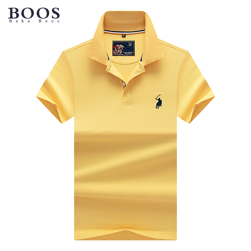 2019 Summer POLO áo sơ mi nam trẻ ngắn tay t-shirt kích thước cơ thể áo la ó Paul áo thương hiệu của nam giới