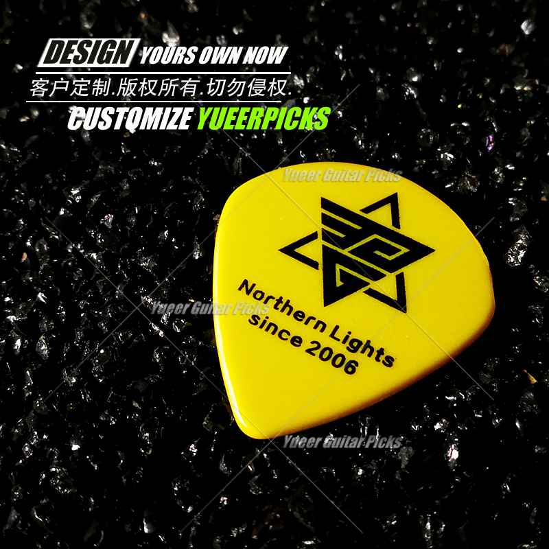 nort3 custom guitar dial custom guitar spring plate printing paddle speed play custom pick (standard)