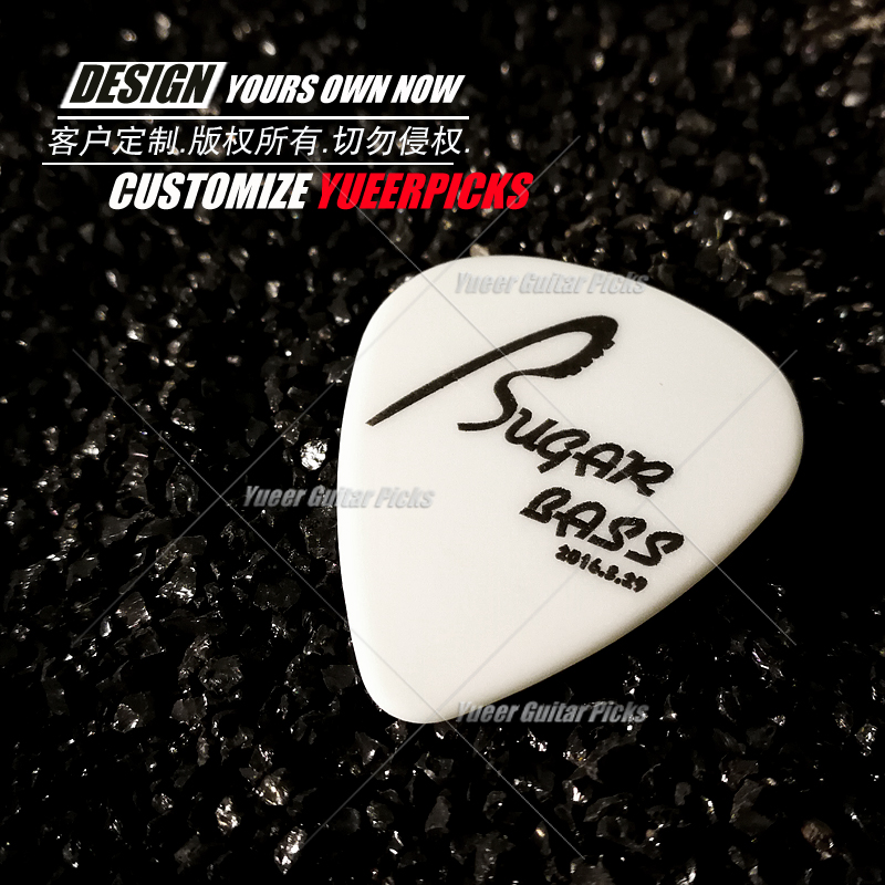 bugar mass custom folk electric acoustic guitar strumming matte ukulele high-grade pick (standard)