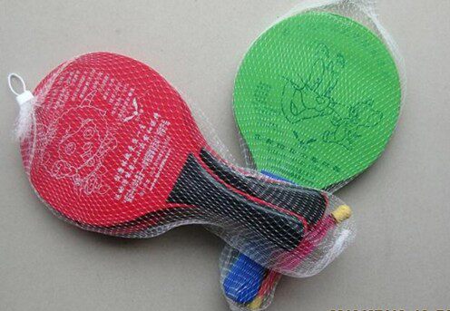 Board plume bat cricket board badminton racket Three-wool racquet board plums for 1 side for 3 balls