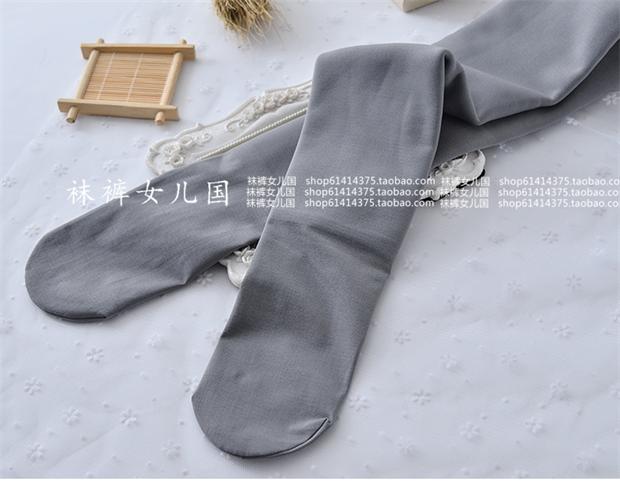 Nhật Bản mùa thu và mùa đông dày cộng với quần nhung màu xám nhạt ấm khói màu xám vớ lụa màu xám phụ nữ là tất mỏng bước chân - Vớ vớ nữ 