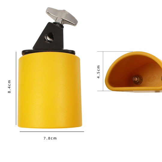 Instrumento de percusión Orff, clapper, cencerro, juego de batería profesional, accesorios de percusión con marco de soporte de clip de expansión