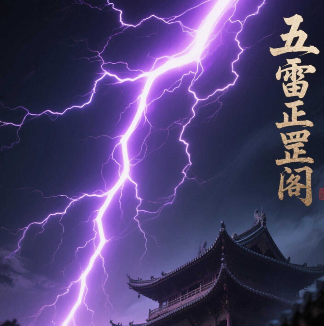 五雷正罡阁的LOGO