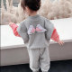 Girls' autumn clothes two-piece foreign style 2022 new spring and autumn children's Korean version 1 year old 3 children's clothes girl baby suit