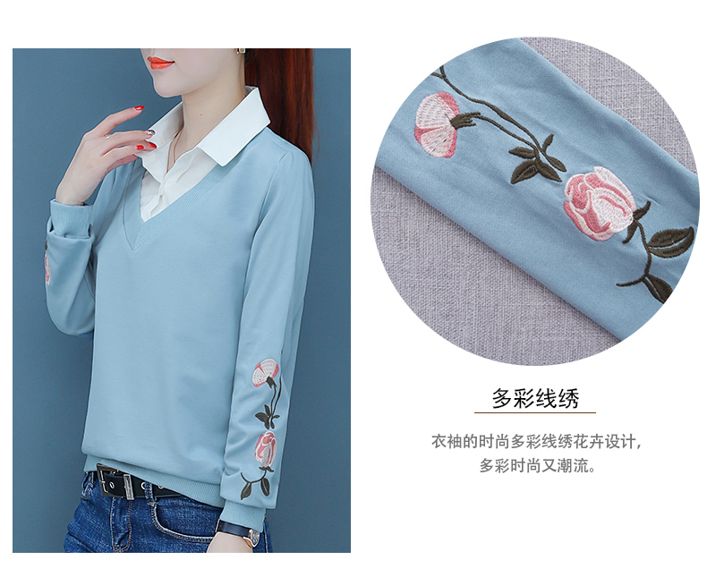 Sweatshirt femme en Coton - Ref 3215185 Image 12