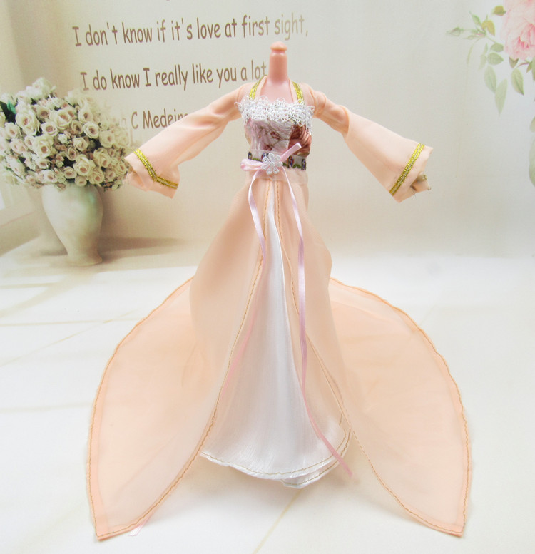 Trung Quốc trang phục búp bê quần áo quốc gia cổ tích cổ tích công chúa trang phục phụ kiện đồ trang sức tinh tế đầy đủ búp bê cho bé