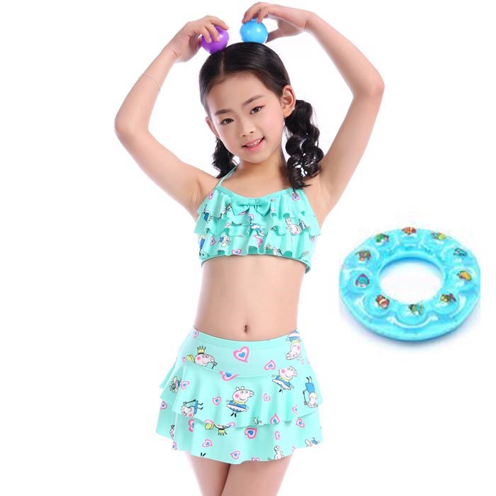 Thời trang đồ bơi bé gái trẻ em thể thao kiểu trẻ em lớn mùa xuân nóng bỏng trẻ em Hàn Quốc thời trang nước ngoài phiên bản Hàn Quốc 2019 - Đồ bơi trẻ em đồ bơi cho bé gái 3 tuổi