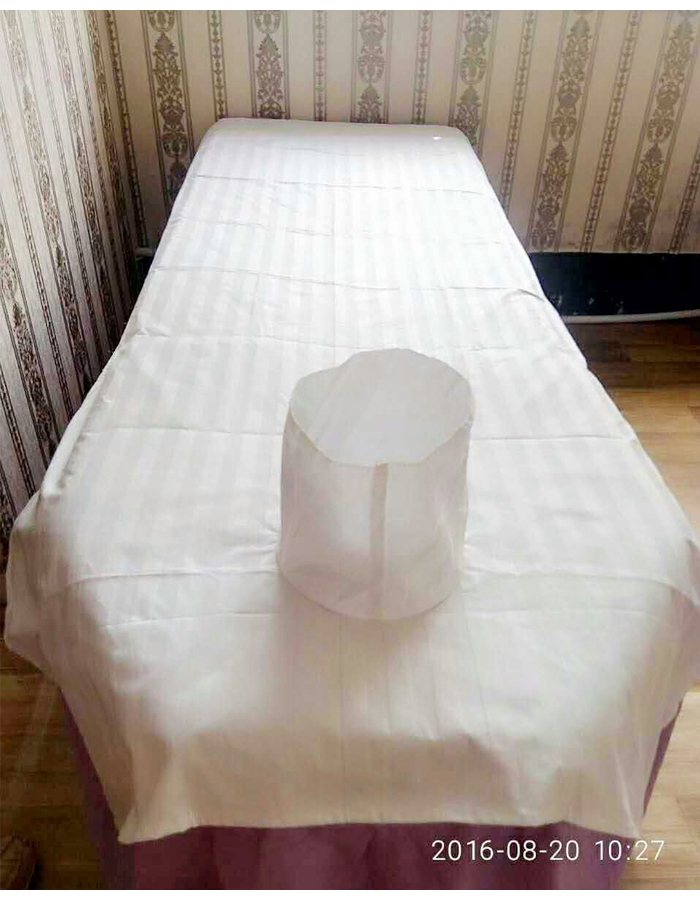 Thẩm mỹ viện và lanh sạn Foot trắng phòng khám sức khỏe vẻ đẹp massage spa Khăn trắng in - Khăn trải giường ga giường đẹp sang trọng