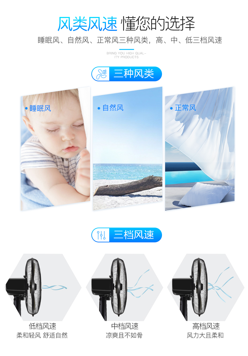 quạt tường Meiling điều khiển từ xa quạt sàn điện quạt câm nhà văn phòng lắc đầu thời gian dọc quạt tiết kiệm năng lượng - Quạt điện quạt trần đèn trang trí