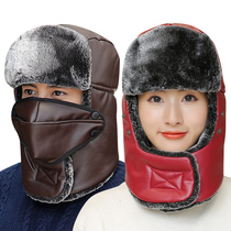 Lei Feng hat Male hat Female winter Korean version of the northeast cold cap winter cycling ear protection thickened windproof warm cotton cap