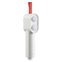 Cabei white toilet flushing spray gun faucet companion bidet toilet cleaning head toilet booster angle valve