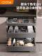 Kabei's New Pull Basket Kitchen Cabinet Space Aluminum Alloy Bowl Basket Double-Layer Drawer Type Seasoning Storage Dish Rack