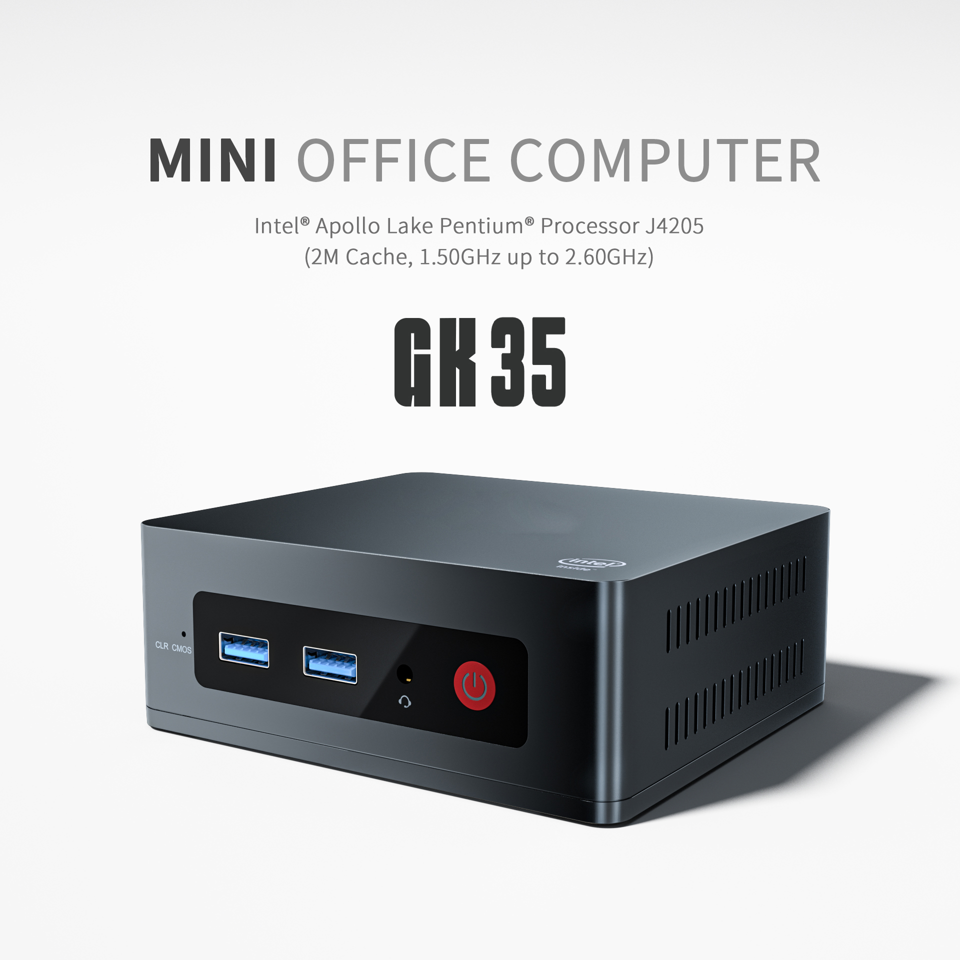 BEELINK GK35 MINI PC WINDOWS 10 COMPUTER INTEL PENTIUM J4205