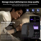 Умные часы с искусственным интеллектом, монитор артериального давления, фитнес-трекер