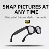 Умные очки с искусственным интеллектом, 8-мегапиксельная камера, HD-фото, видео, голосовой перевод