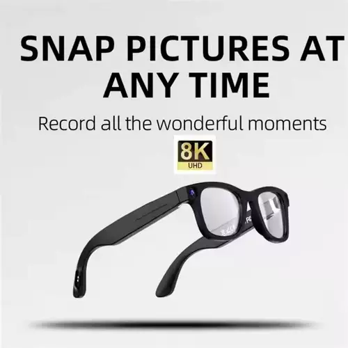 Умные очки с искусственным интеллектом, 8-мегапиксельная камера, HD-фото, видео, голосовой перевод