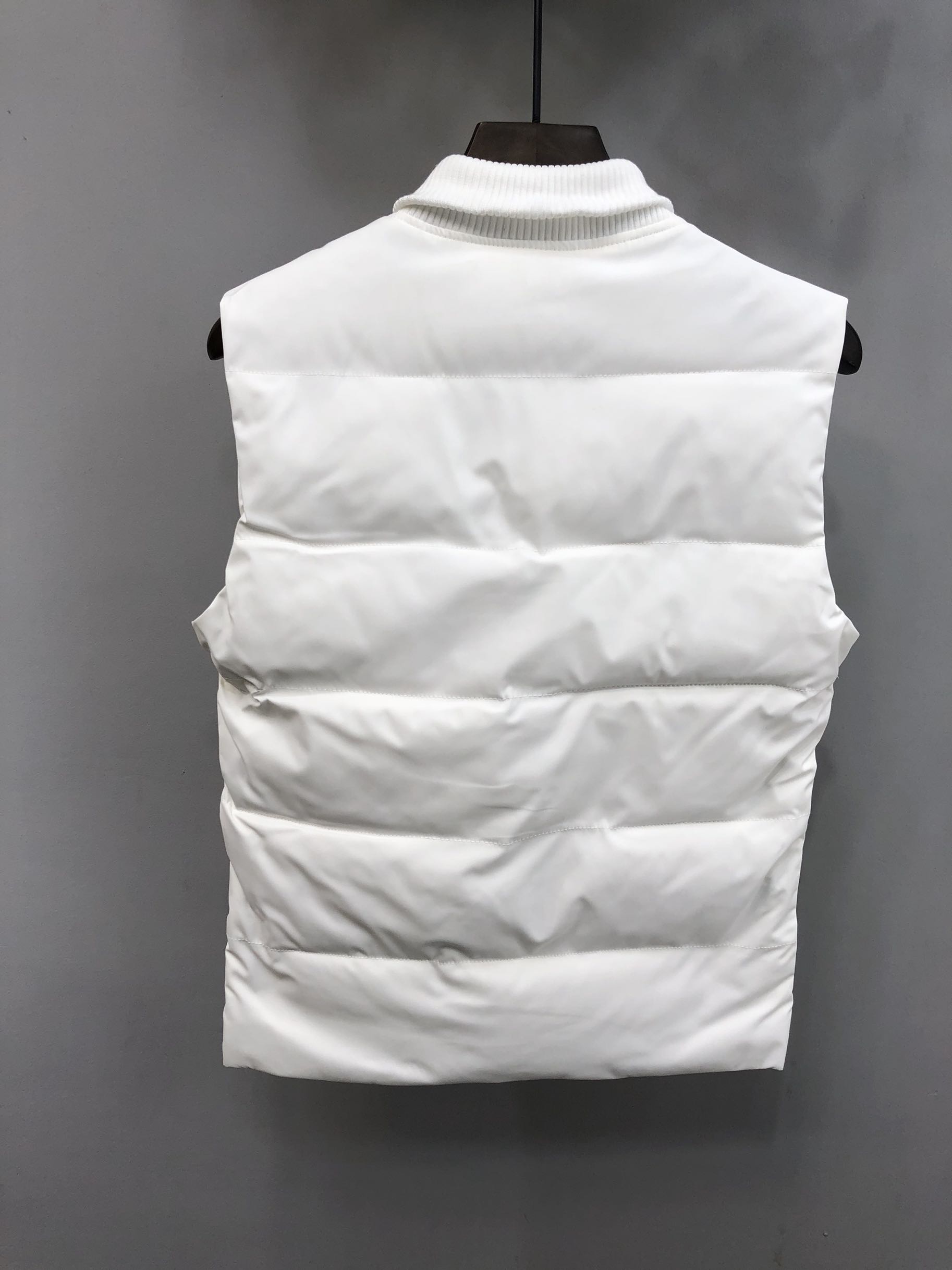Áo vest cotton nam mùa đông đôi túi đan áo len phiên bản Hàn Quốc của màu rắn Slim áo ấm đôi trẻ trung cotton áo khoác nam giả vest