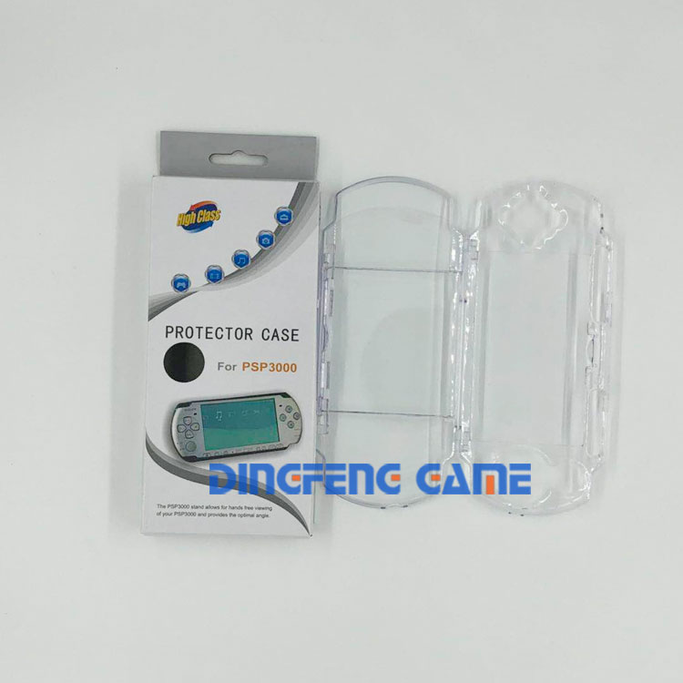 PSP 3000 crystal protective case PSP3000 crystal transparent protective case Close-fitting hard protection 