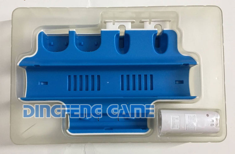 Chân đế đơn vị chính WII Kệ với đĩa trong suốt Khung WII WIIU Wii U khung đế làm mát đơn vị chính - WII / WIIU kết hợp 	wii boxing