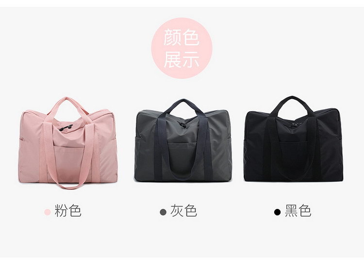 Xe đẩy túi du lịch túi nữ duffel túi hành lý túi du lịch ra cửa túi xách tay khoảng cách ngắn Hàn Quốc công suất lớn nhẹ túi kéo du lịch
