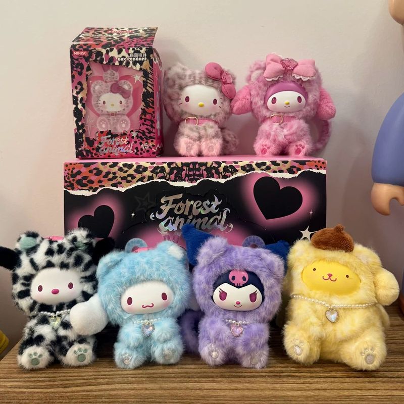 Miniso Sanrio Sen Dong Series Blind Box Vinyl Plush Pendant Cute Gift for Girls Miniso Sanrio Sen Dong Series Blind Box Vinyl Plush Pendant Cute Gift for Girls