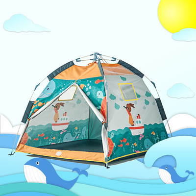 儿童帐篷玩具屋内外折叠城堡游戏屋