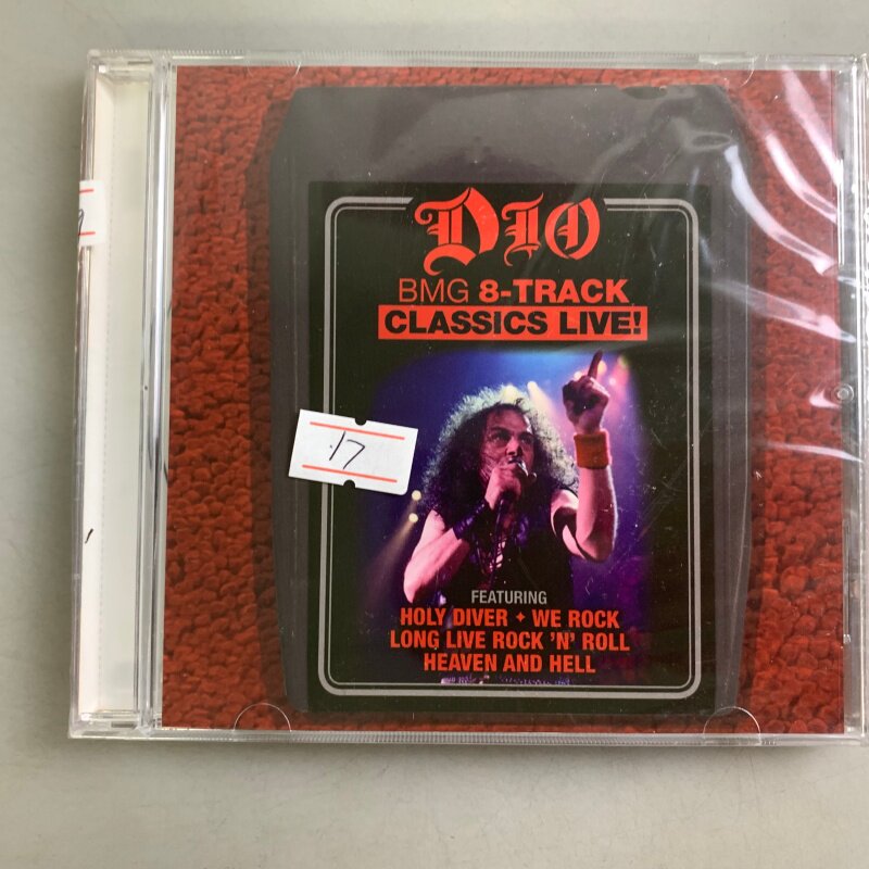 O версия нераспечатанного CD Heavy Metal Dio BMG с 8-трековой классикой вживую Изображение 1