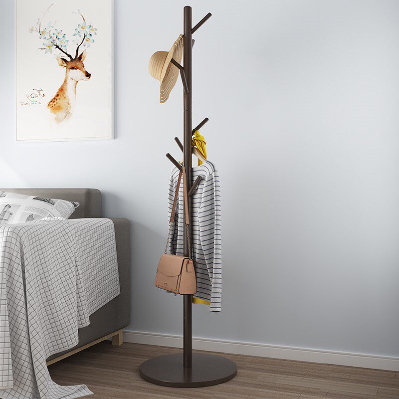 Hanger floor floor bedroom sturdy small space hanging hanger corner coat rack clothes hanger clothes hanger small Chinese shelf