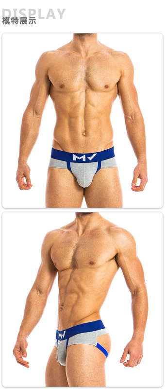 [Spot] Modus Vivendi retro mềm mại và thoải mái đồ lót nam chữ T hai dây thắt lưng 11811 - G-string