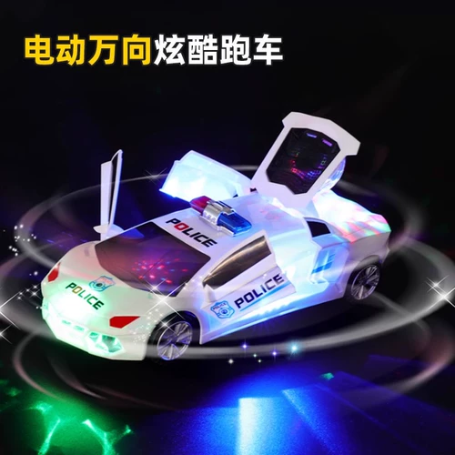 Игрушка, танцующая крутящаяся электрическая игрушечная машина для мальчиков, 1-2 лет