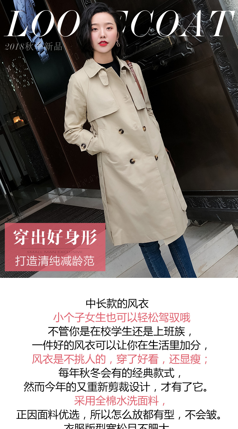 Trench pour femme en Coton en Coton - Ref 3227663 Image 7