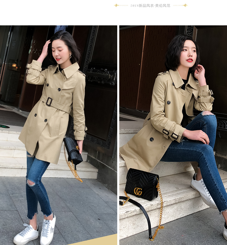 Trench pour femme en Coton en Coton - Ref 3227125 Image 19
