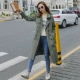 Áo gió nữ dài phần phiên bản Hàn Quốc mùa thu 2018 mới lulu eo sang trọng kaki mùa thu đầu xuân và áo khoác mùa thu mẫu áo khoác đẹp
