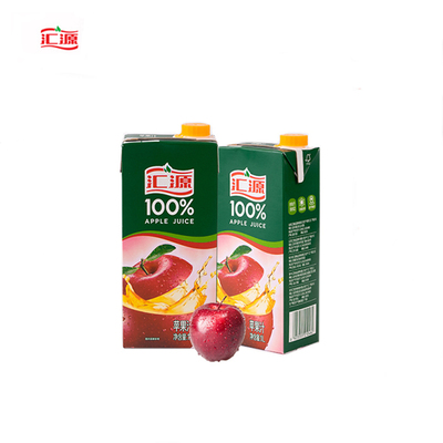 汇源浓缩100%果汁1L*2盒两联包装饮料橙汁桃汁苹果汁
