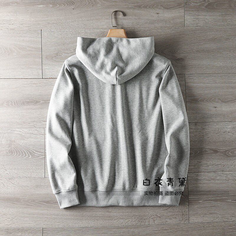 Демисезонная ткань, кардиган с капюшоном, толстовка White Indigo 