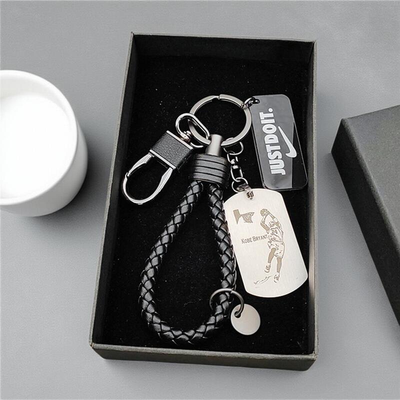Kobe Bryant Military-Style Basketball Pendant, James-Style Pendant, Metal Stainless Steel Irving-Style Basketball Star Keychain Kobe Bryant Military-Style Basketball Pendant, James-Style Pendant, Metal Stainless Steel Irving-Style Basketball Star Keychain