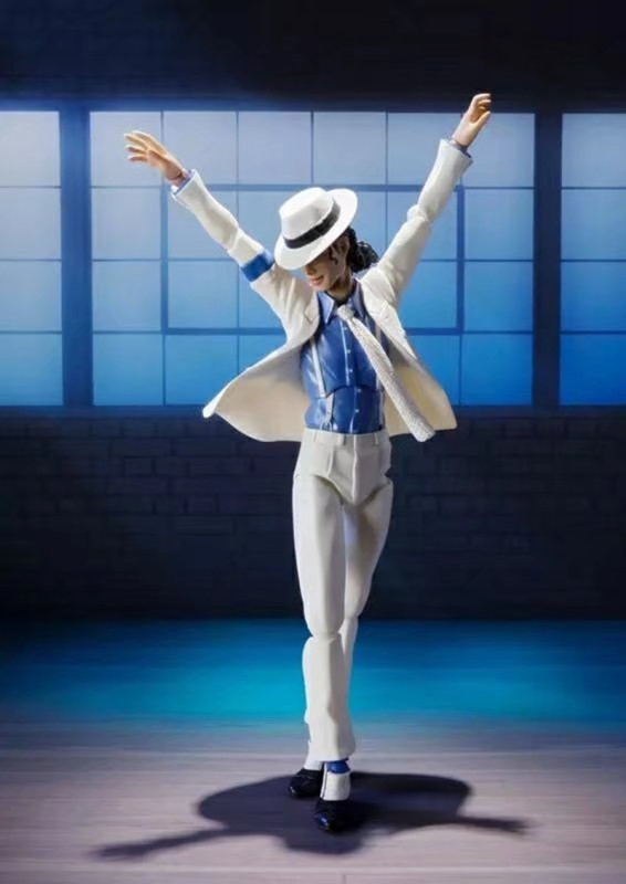 Shf Michael Jackson Moonwalk Action Figure