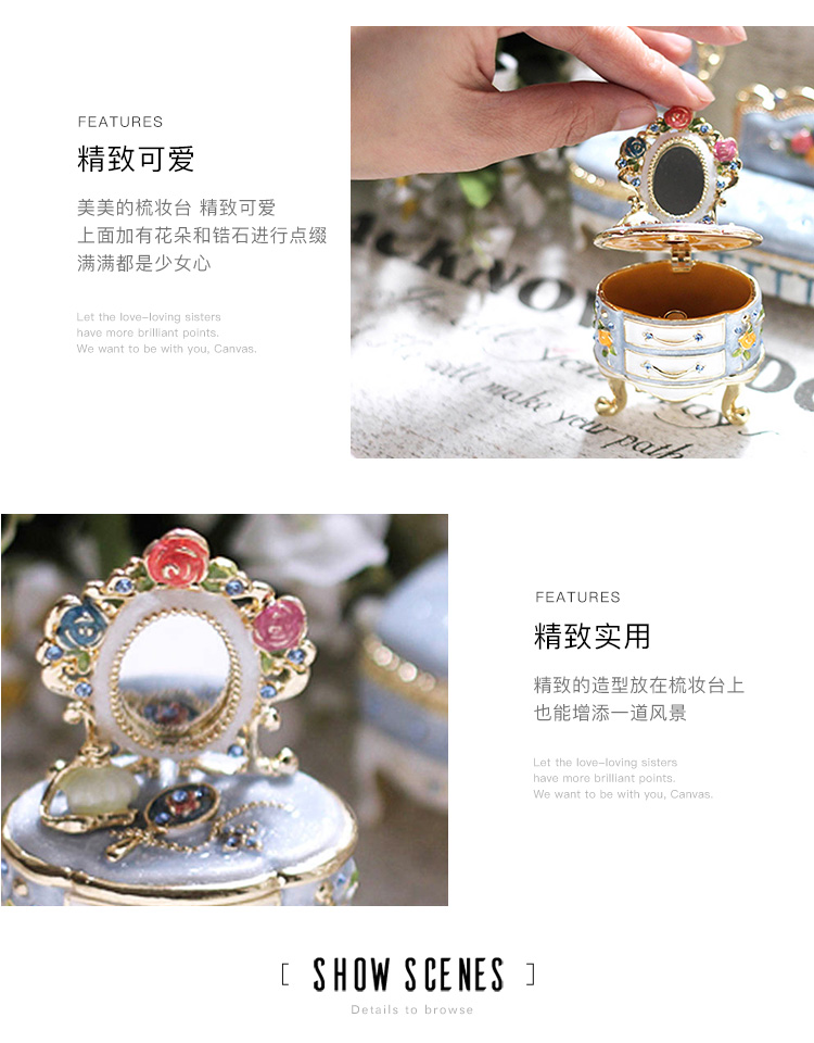 Boite à bijoux PIEARTH - Ref 3106254 Image 12