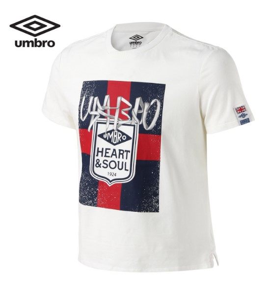 Umbro Yin Baomen Life Leisure Cotton Cotton Round Collar Short Sleeve Classic Fashion Sports T-shirt Short Sleeve UCB63005