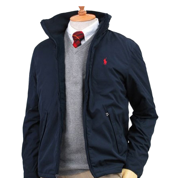Autumn and Winter Men's Jackets, Fleece-Lined, Thickened, Warm, Large Size, Loose, Casual, Stand-Up Collar, Paul Jacket Tops