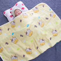 Baby summer blanket stroller special baby summer cool quilt thin cotton gauze cover quilt Childrens small blanket cover towel