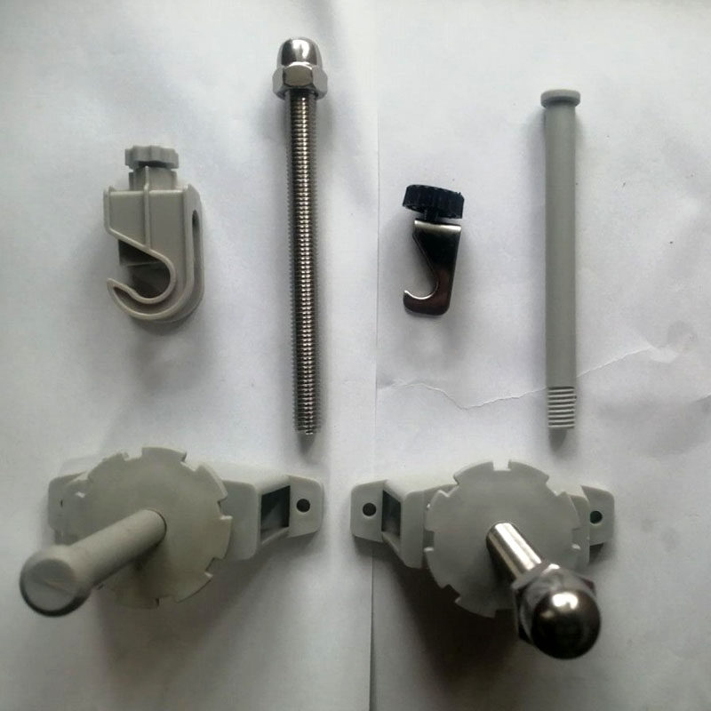 Ventilated integral cabinet fiberglass composite rack stainless steel 304 hyperlink rod hook white laboratory distillation rack