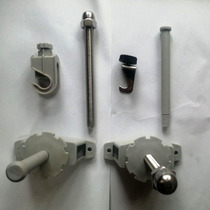 Fume Hood FRP synthetic frame stainless steel 304 link Rod adhesive hook white laboratory backflow clamp distillation frame