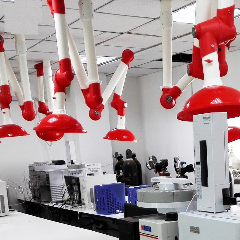 Laboratory special universal exhaust hood atomic absorption hood experimental bench exhaust system aluminium alloy Vientiane exhaust hood