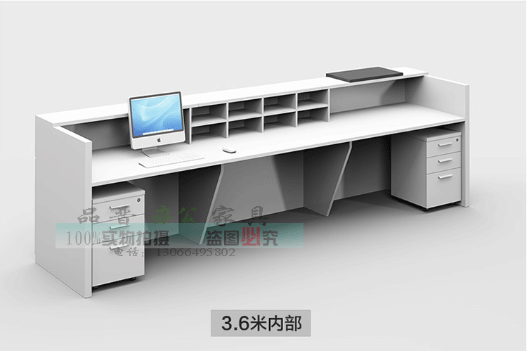 Bàn tiếp tân nội thất văn phòng tiếp tân đơn giản hiện đại công ty thu ngân tư vấn quầy bar chào mừng bàn làm việc đứng