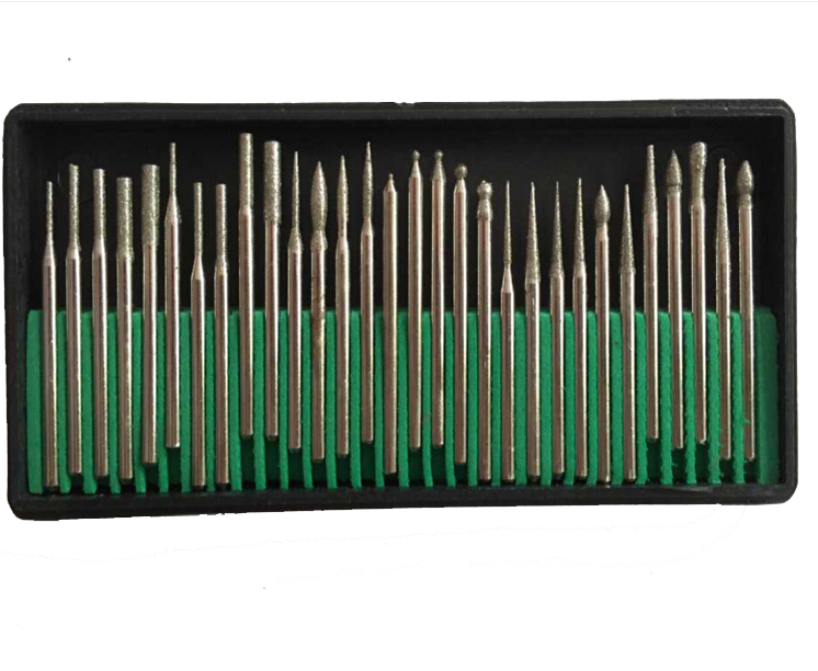 Electric grinding accessories suit engraving polished polished small grinding head grinding needle hand electric mill jade electric locomotive small tool