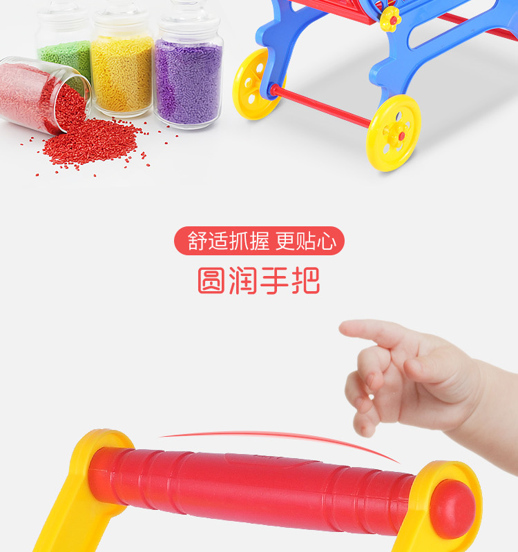 Mô phỏng xe đẩy đồ chơi siêu thị giỏ hàng bé bé bếp đặt bé gái chơi nhà 2-6 tuổi đồ chơi điều khiển từ xa